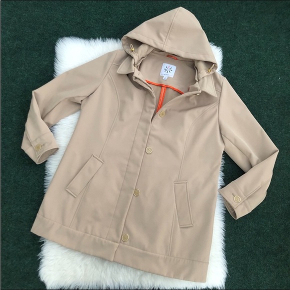 Isaac Mizhari Live! Soft Shell Zipper Hooded Coat - Picture 4 of 14